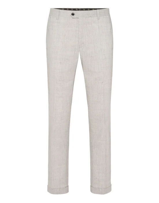 Linen Trousers Tailored Fit
