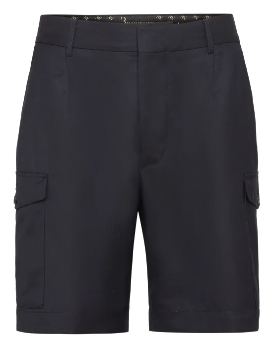 Wool Cargo Shorts