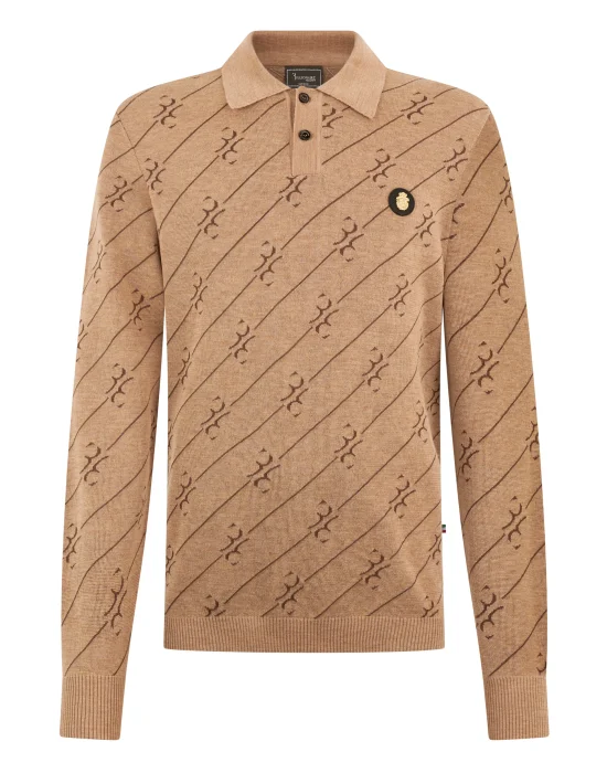 Polo Longsleeve All-Over BB