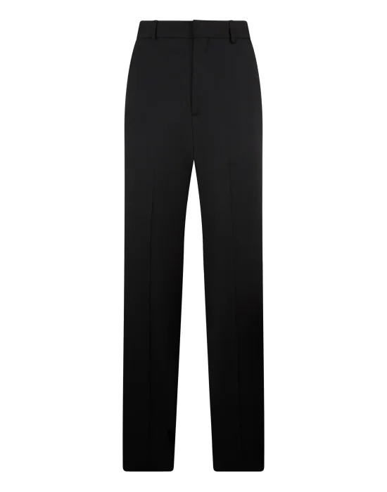 Wool Loose Fit Trousers