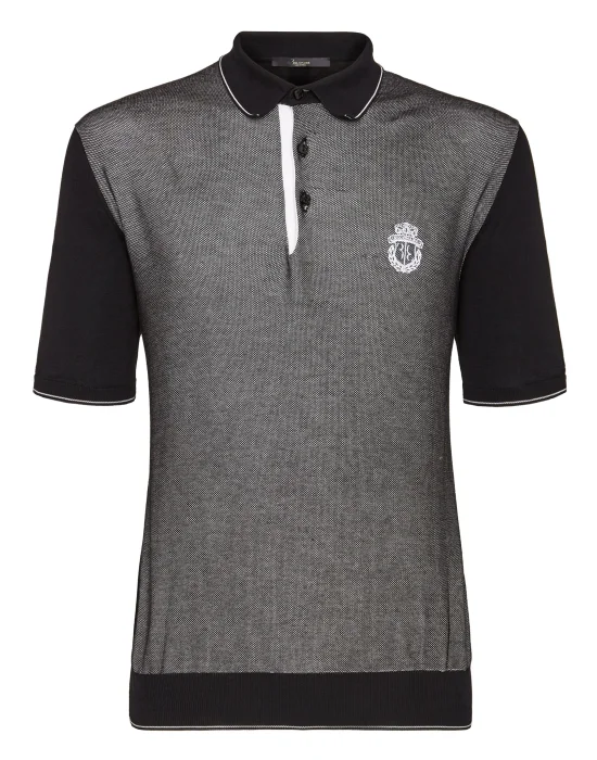 Pullover Polo-Neck SS Crest