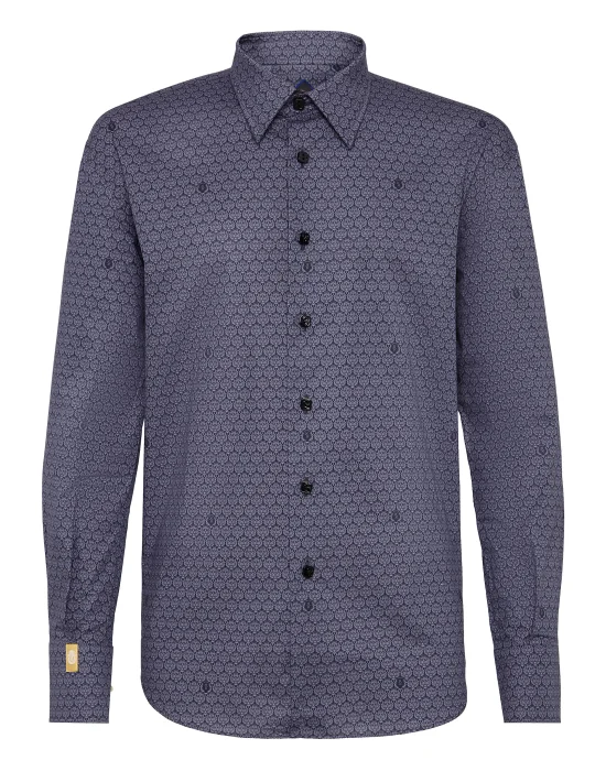 Shirt Gold Cut LS/Milano Lion
