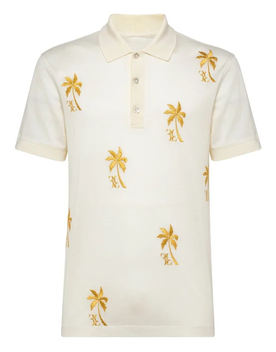 Polo shirt SS Palms