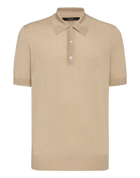 Pullover Polo-Neck SS Crest