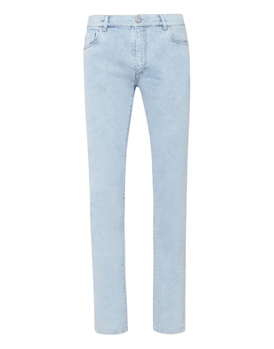 Denim Trousers Super Straight Cut Istitutional