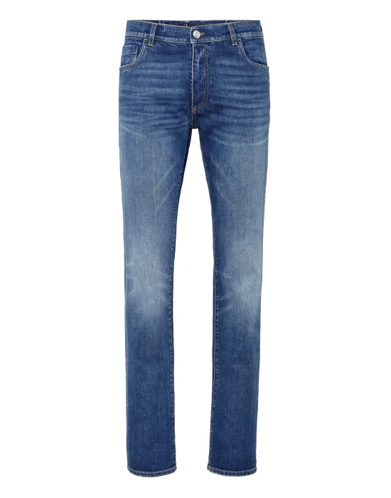 Denim Trousers Super Straight Cut Istitutional