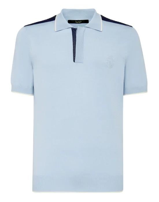 Pullover Polo-Neck SS Crest