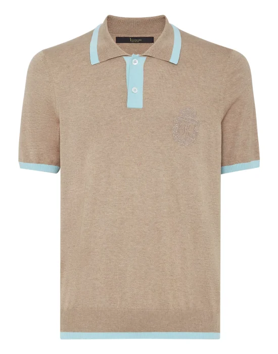 Silk/Cotton Polo SS