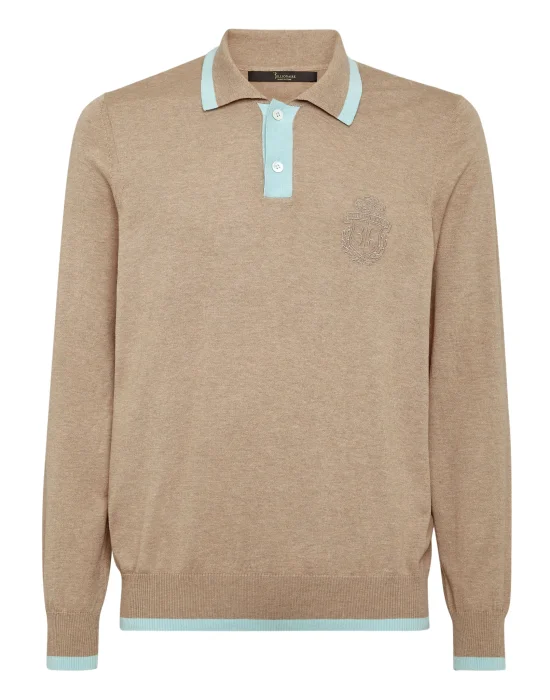 Silk/Cotton Polo SS