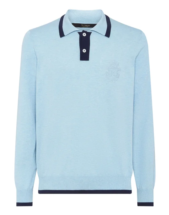 Silk/Cotton Polo SS