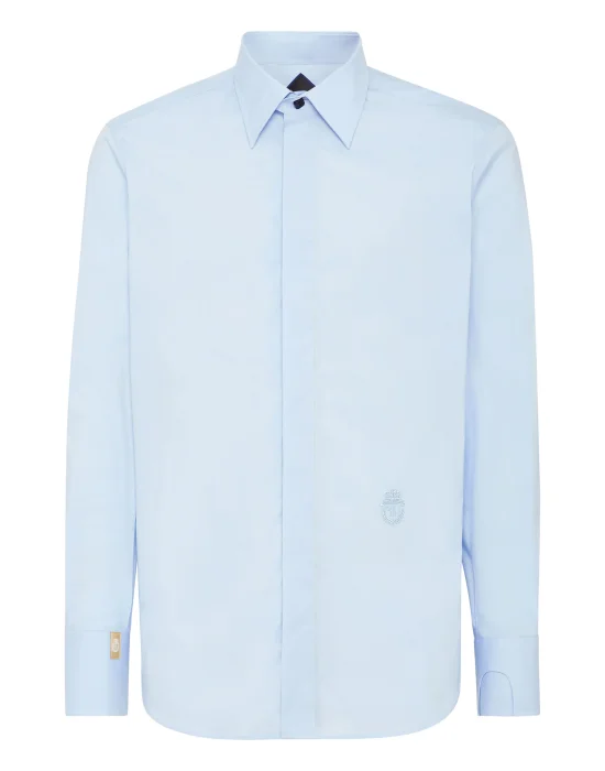 Cotton Shirt Silver Cut LS