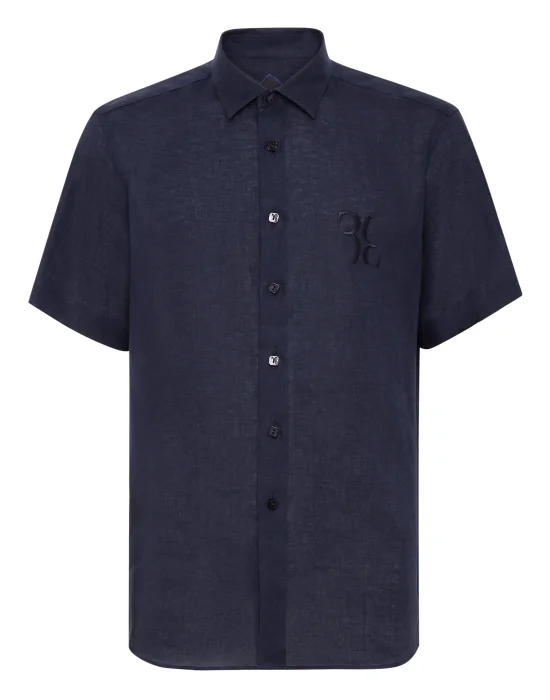 Linen Shirt Silver Cut SS