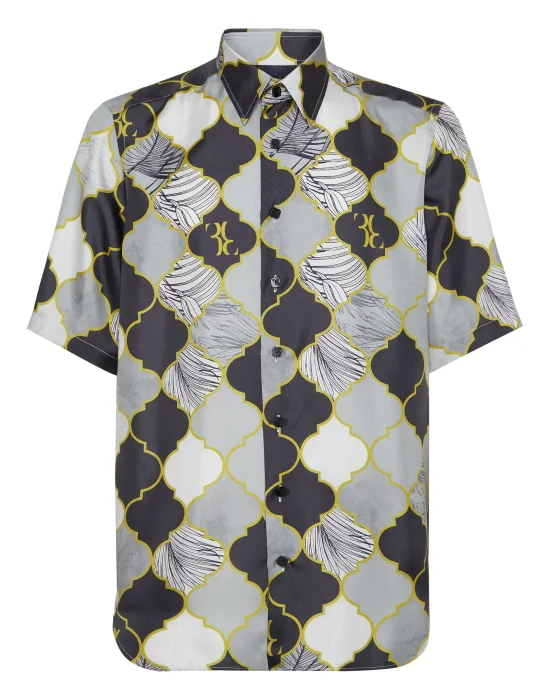 Silk Shirt Silver Cut SS