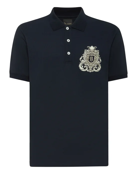 Polo Shirt SS Crest Baroque