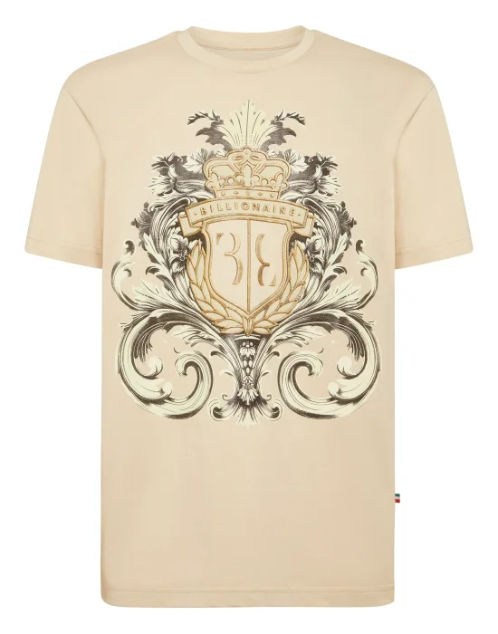 T-Shirt Round Neck SS Crest Baroque