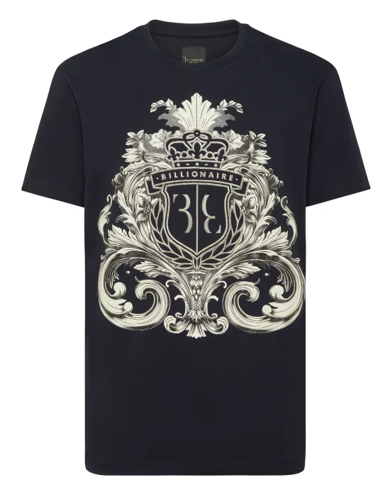 T-Shirt Round Neck SS Crest Baroque