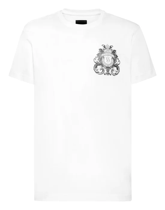 T-Shirt Round Neck SS Crest Baroque