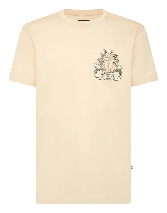 T-Shirt Round Neck SS Crest Baroque