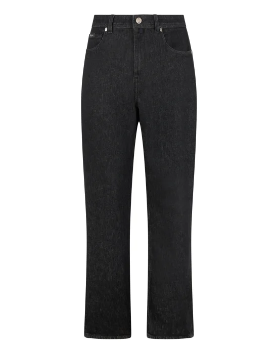 Straight Cut Jeans BB Monogram