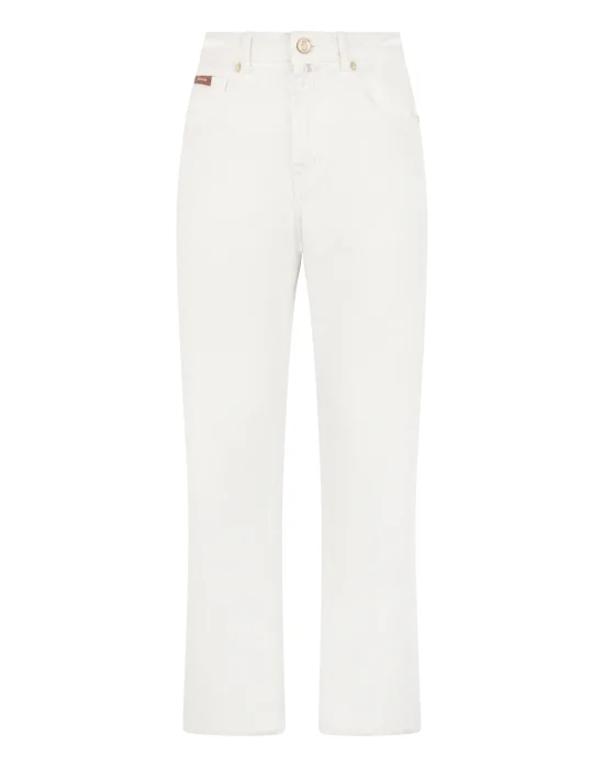 Straight Cut Jeans BB Monogram