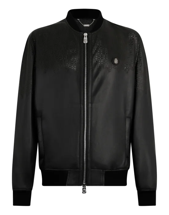 Light Suede Bomber BB