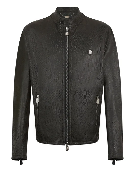 Perforated Moto Jacket BB