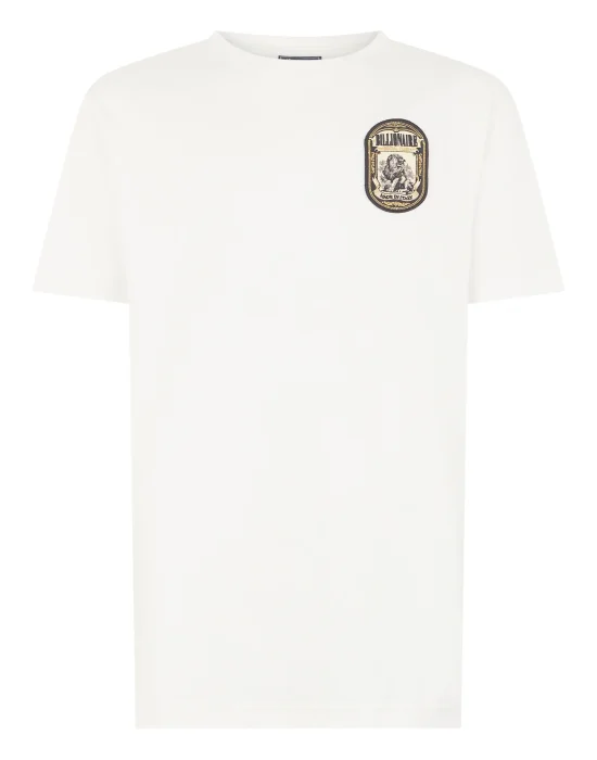 Round-Neck T-Shirt Lion Patch