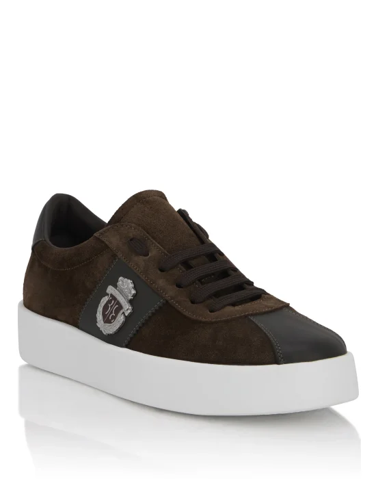 Low-Top Sneakers Suede BB Crest