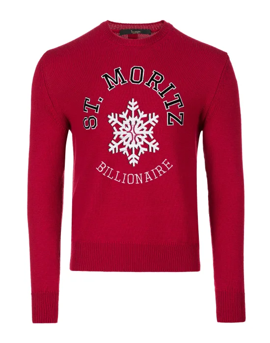 Pullover Round Neck LS Winter Club