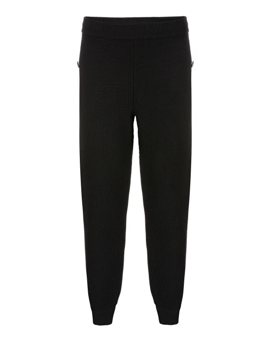 Knit Jogging Trousers Crest