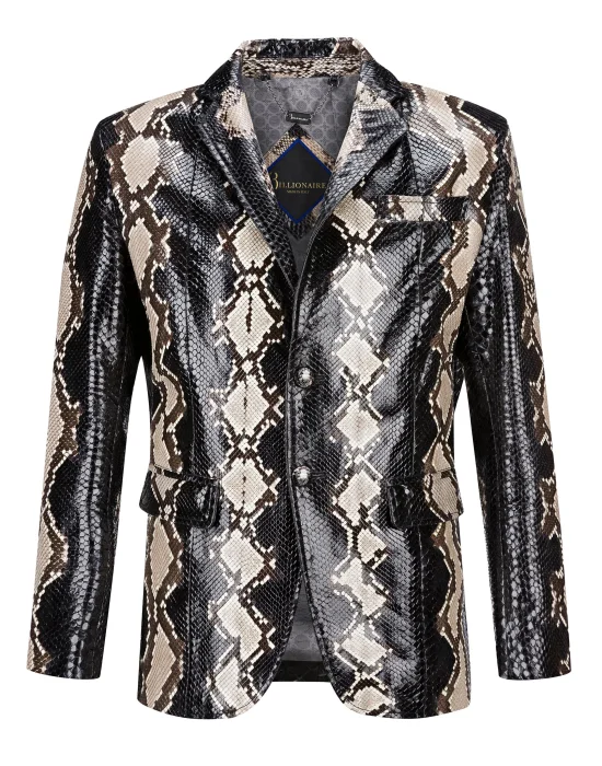 Leather Blazer Luxury