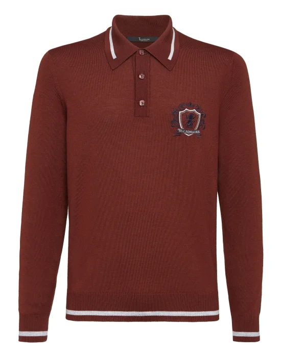 Pullover Polo-Neck LS Lion