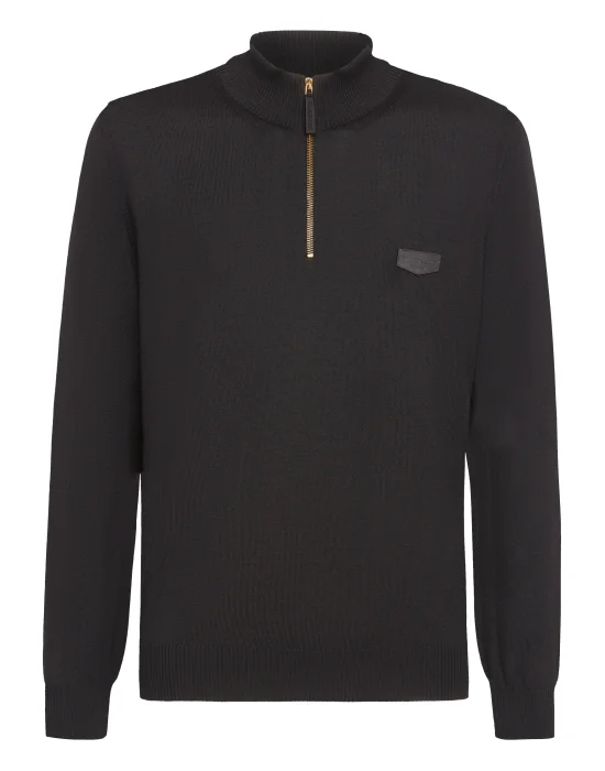Pullover zip mock Istitutional