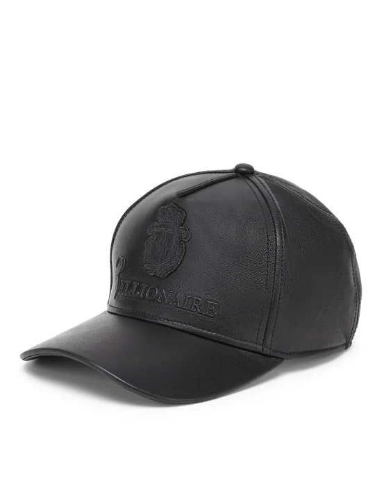 Leather Baseball Cap Crest