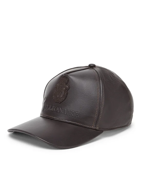 Leather Baseball Cap Crest