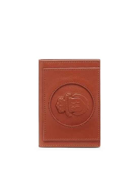 Leather Credit Cards Holder Crest