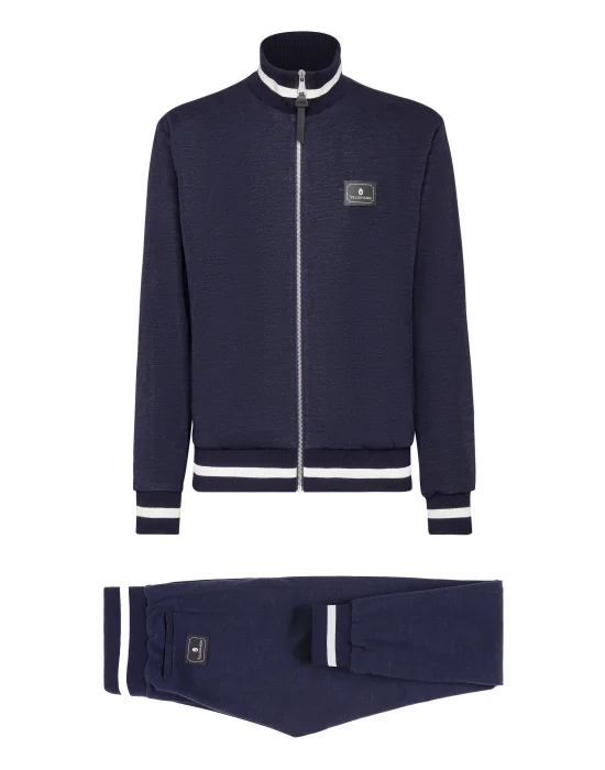 Wool Silk Jacket/Trousers Crest