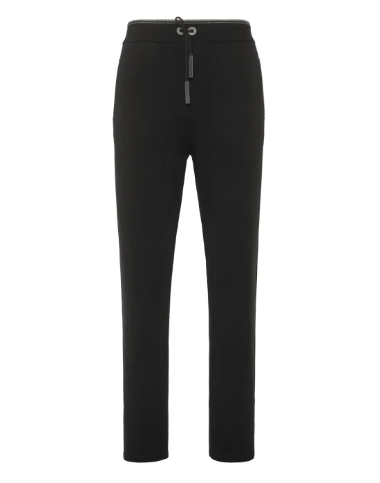 Cashmere Jogging Trousers -T Crest