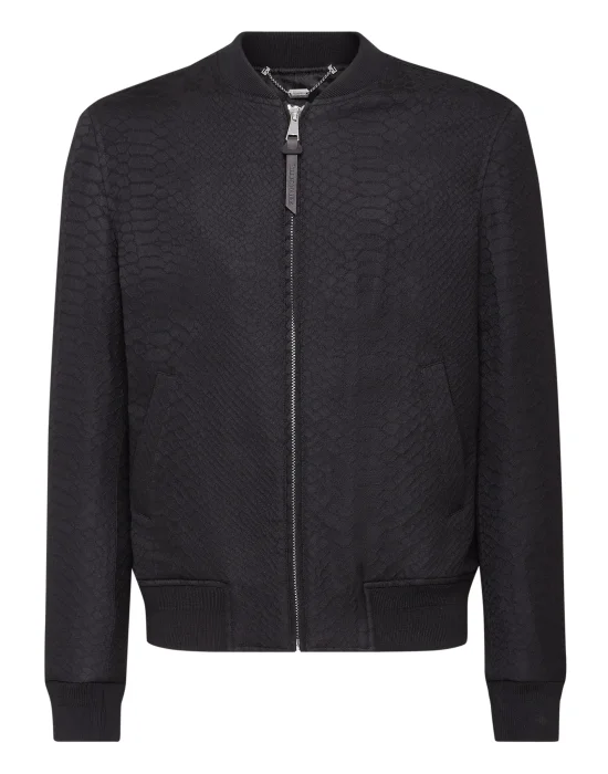 Bomber Jacquard Animalier print
