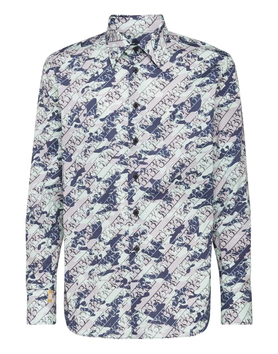 Shirt Gold Cut LS All over BB