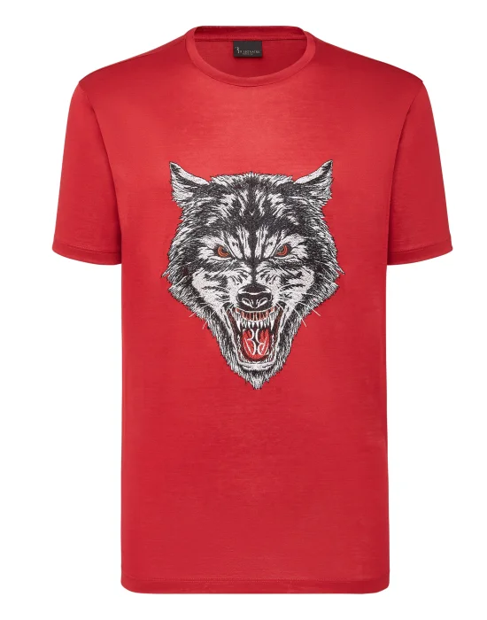 T-shirt Round Neck SS Wolf