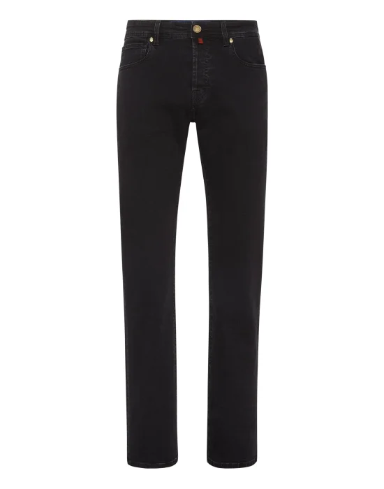 Denim Trousers Regular fit Patches