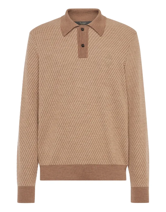 Pullover Round Neck LS Crest
