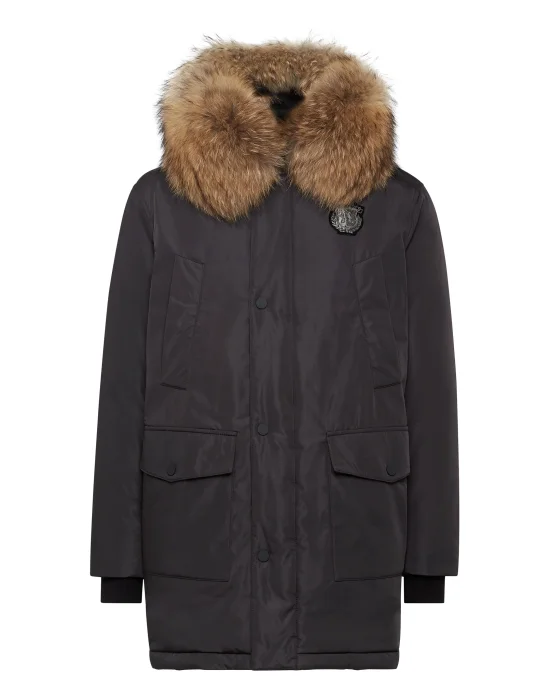 Down Parka with Fur