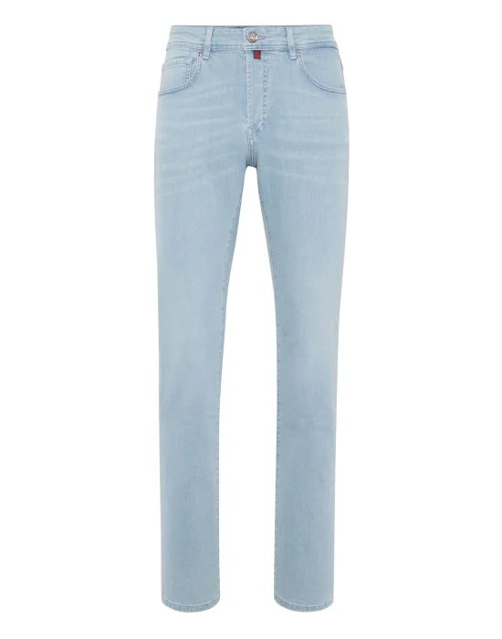 Denim Trousers Super Straight Cut Fit