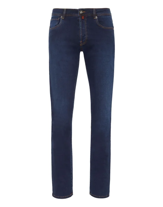 Denim Trousers Super Straight Cut Fit