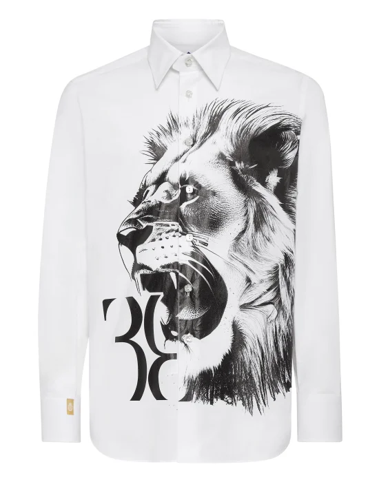 Shirt Silver Cut LS Slim Fit