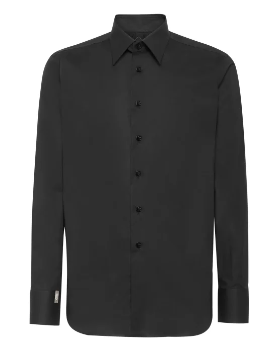 Shirt Silver Cut LS Slim Fit
