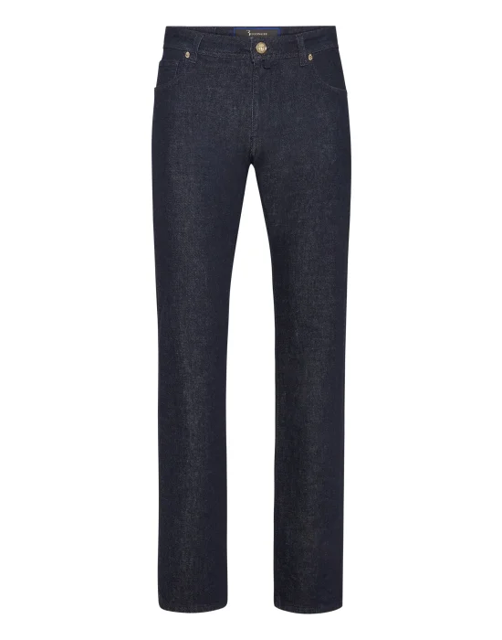 Regular Fit Denim Trousers