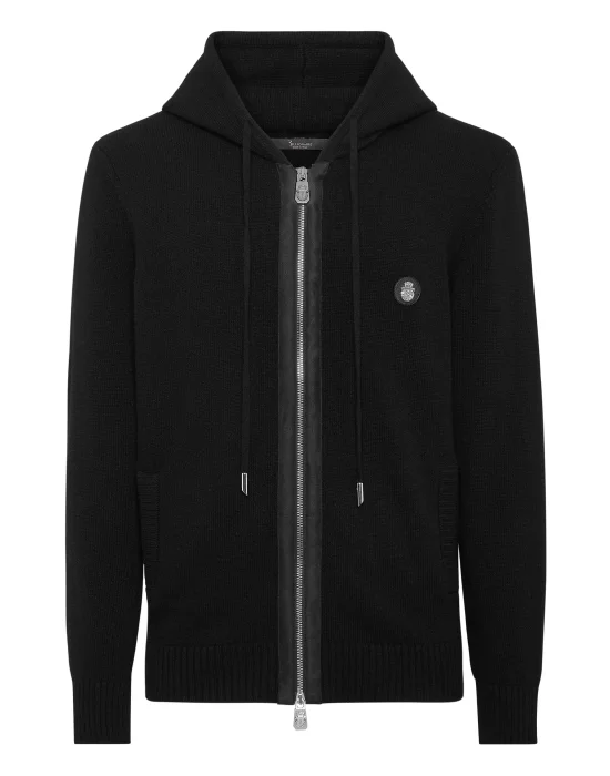 Wool Knit Hoodie